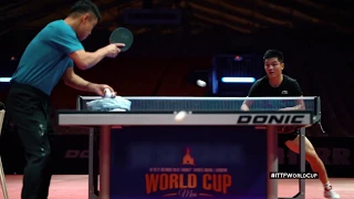 #TrainLikeAPro with World number one Fan Zhendong