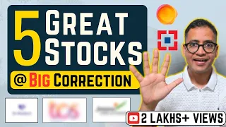 Massive Correction in 5 GREAT Stocks | Time To Invest? | Rahul Jain Analysis