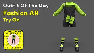 Fashion AR Try On - Outfit Of The Day by Persica Picardo