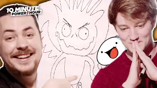 Drawing Anime Characters from Memory with TheOdd1sOut! - 10 Minute Power Hour