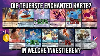 DAS sind wertvollsten Enchanted Karten von Disney Lorcana! In welche investieren? 🧐