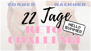 22 Tage Keto Challenge | VORHER/NACHER | Keto Vor- und Nachteile | Pia Tamina