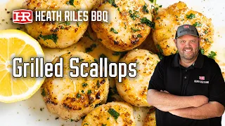 Grilled Scallops | Golden's Cast Iron Cooker | Heath Riles