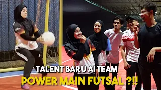 TALENT BARU AI TEAM JADI KEEPER FUTSAL !!! JUNIOR VS SENIOR LAWAN FUTSAL...