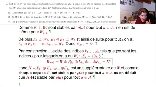 Agrégation interne math : correction du sujet 1 de 2021 (partie 2)