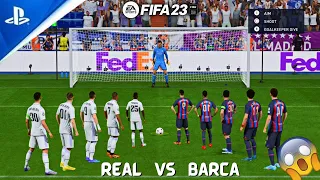 🔥 MESSI VS RONALDO 😱 BARCELONA VS REAL MADRID 🔥 MBAPPE VS NEYMAR 🔥 Penalty Shootout FIFA 23