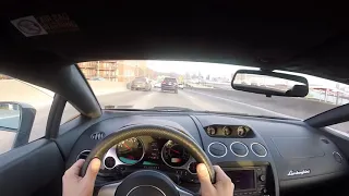 Lamborghini Gallardo (2008)-POV NYC Tunnel Run