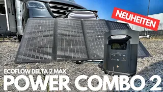 Ecoflow Delta 2 MAX & Ecoflow Bifaszial Solarmodul 220wp