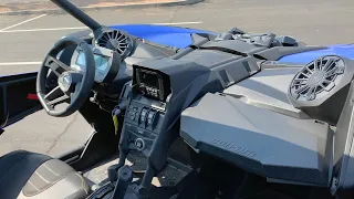 MB Quart Stage 5 Sound System In A 2021 Can Am X3 Max Turbo RR