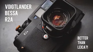 Voigtlander Bessa R2A Review - The BEST Leica Alternative?!