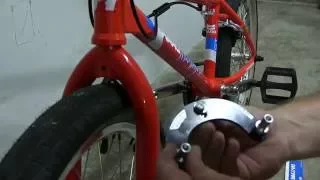 Installing Front U-Brake on BMX Bike with No Mounts. Going Old School!