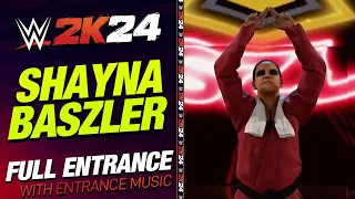 SHAYNA BASZLER WWE 2K24 ENTRANCE - #WWE2K24 SHAYNA BASZLER ENTRANCE THEME