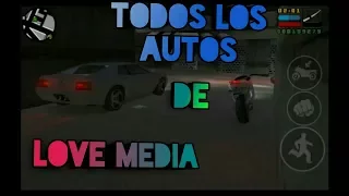 UBICACIÓN DE TODOS LOS AUTOS DE LOVE MEDIA