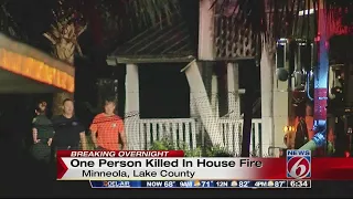 1 dead in Minneola house fire