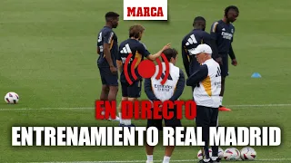 Entrenamiento del Real Madrid previo al partido contra el Osasuna, EN DIRECTO | MARCA