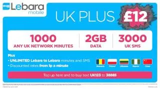 Lebara UK Plus