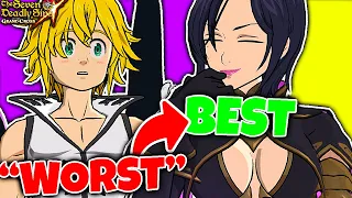 Using the "TOP 10 BEST Teams" in Seven Deadly Sins: Grand Cross from WORST to BEST!