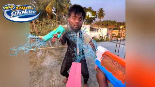 NERF WATER GUN GAME | SUPER SOAKER ( Nerf First Person Shooter ) #gun #fight #game #nerf #trending