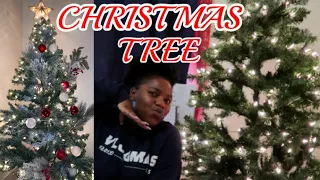 putting up my christmas tree + decorate with me 2021 ♡ vlogmas day 1