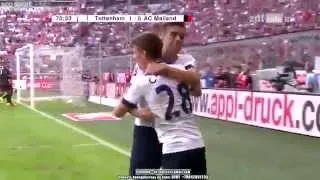 Tom Carroll Goal   Tottenham vs AC Milan 2- 0 Audi Cup 2015