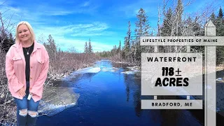 SALE PENDING 118± Acres with Stream Frontage | Maine Real Estate