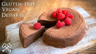 Flourless Chocolate Cake | Gluten Free Vegan Desserts