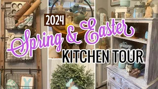 2024 Rustic Primitive Spring & Easter Kitchen Tour