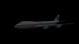 1987 Palembang Mid-Air Collision Animation