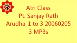 Atri Class: Arudha Lagna -1to3 20060205 by Pt. Sanjay Rath