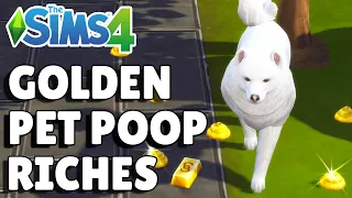How To Get Rich From Your Pet's... Poop | The Sims 4 Guide