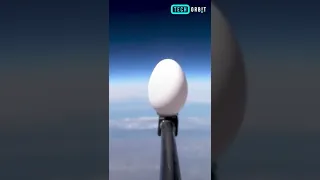 Former Nasa engineer drops an egg from space