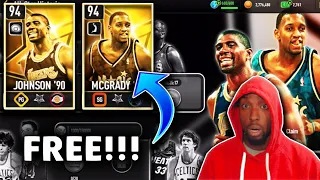HOW TO CLAIM BOTH 94 OVR ALL STAR HISTORIC GRANDMASTERS FOR FREE IN NBA LIVE MOBILE SEASON 8!