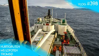 MS LOFOTEN (Hurtigruten) | Tag 5 | Tromsø und Größenvergleich mit Kreuzfahrtschiff | Vlog 398