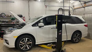2020 Honda Odyssey transmission fluid change - 10 speed 2018, 2019, 2020+