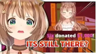 Risu NEW 1000$ donation notification still make her cringe herself but its blessing us !!!!