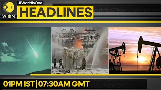 Key Russian oil plant hit in drone attack | China targets US defence imports | WION Headlines