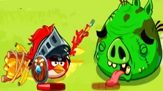 Мультик ИГРА для детей энгри бердз уровни 5 6 Angry birds Epic Злые птички энгри бердз против свинок