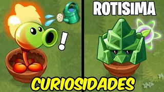 CURIOSIDADES sobre CADA PLANTA en PvZ 2 - Parte 5