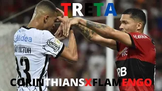 CORINTHIANS X FLAMENGO O TEMPO FECHOU NO MARACANÃ