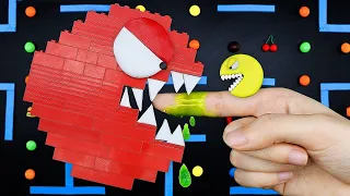 Lego Pacman In The Maze Battle | Pacman Stop Motion @PacmanStopMotion