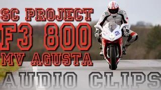 MV Agusta F3 800 – SC Project sound – BJ's Blog