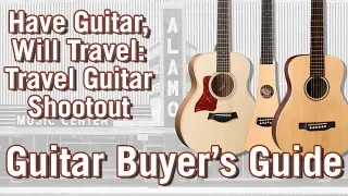 Best Travel Guitars for 2018: An Acoustic Guitar Shootout