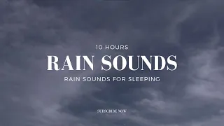 10 Hours Soft Rain For Sensitive Sleepers, Rain Sounds for Studying, Beat Insomnia with Rain