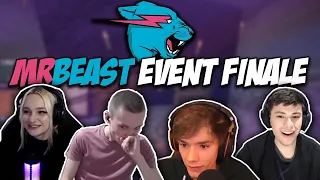 Streamers react to Tubbo winning MrBeast event on Dream SMP