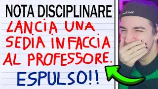 LE NOTE DISCIPLINARI PIU' DIVERTENTI DEI BAMBINI A SCUOLA!!