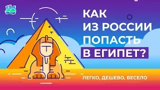 Как из России попасть в Египет: дёшево, легко, весело.