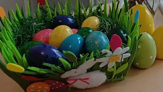 🐥Eggs never crack ❗️Family recipe for boiling eggs  🌟Marble effect🌟Easter Mood