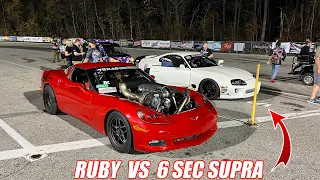 James and I Had To Race Some Fast Supras!!