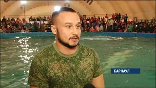 В Барнаул приехал московский передвижной дельфинарий