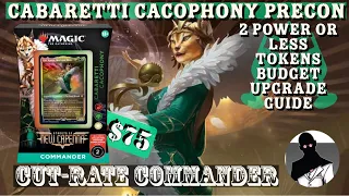 Cabaretti Cacophony | Precon Upgrade Guide | MTG | Commander | EDH | Budget | Cut-Rate Commander
